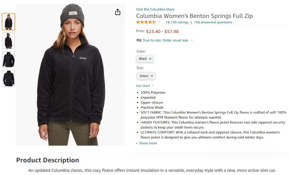 Product Page