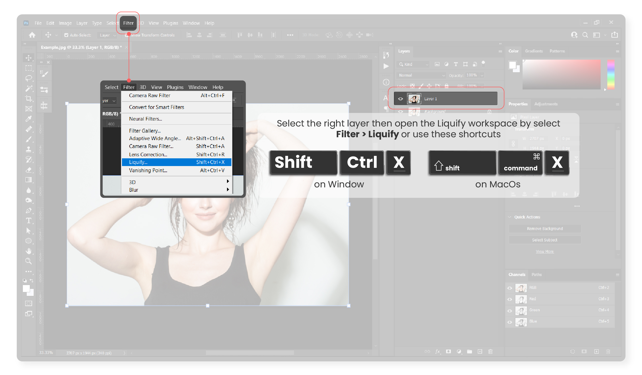 Navigating Liquify Tool in Photoshop: A Comprehensive Guide