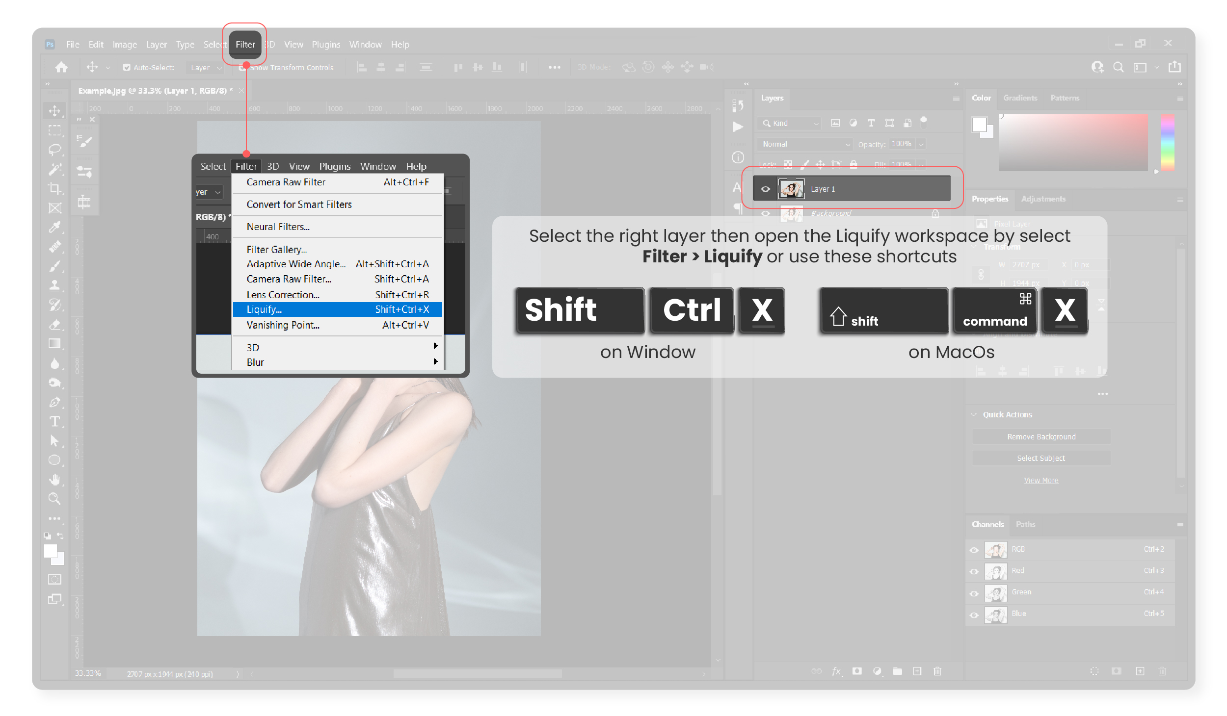 Navigating Liquify Tool in Photoshop: A Comprehensive Guide