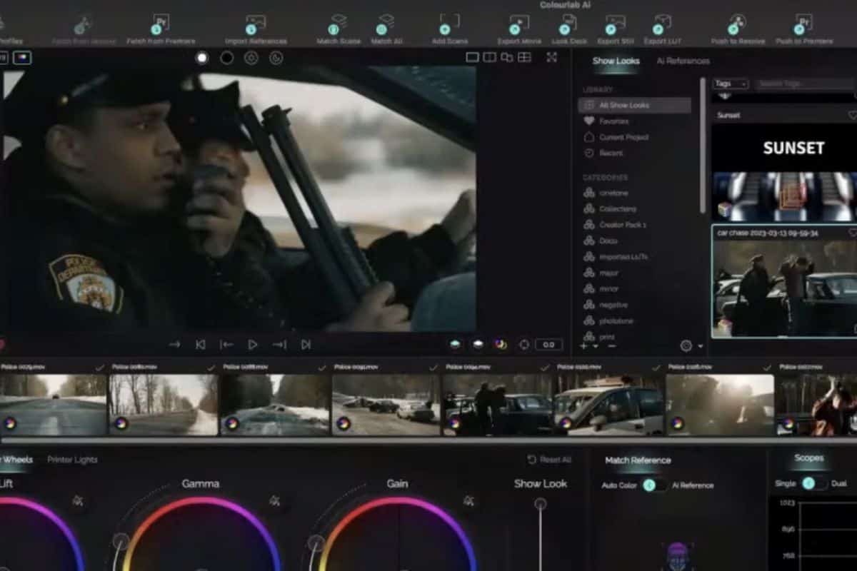 Video color grading vs. video color correction