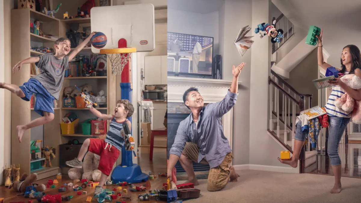 A composite photo can represent a story