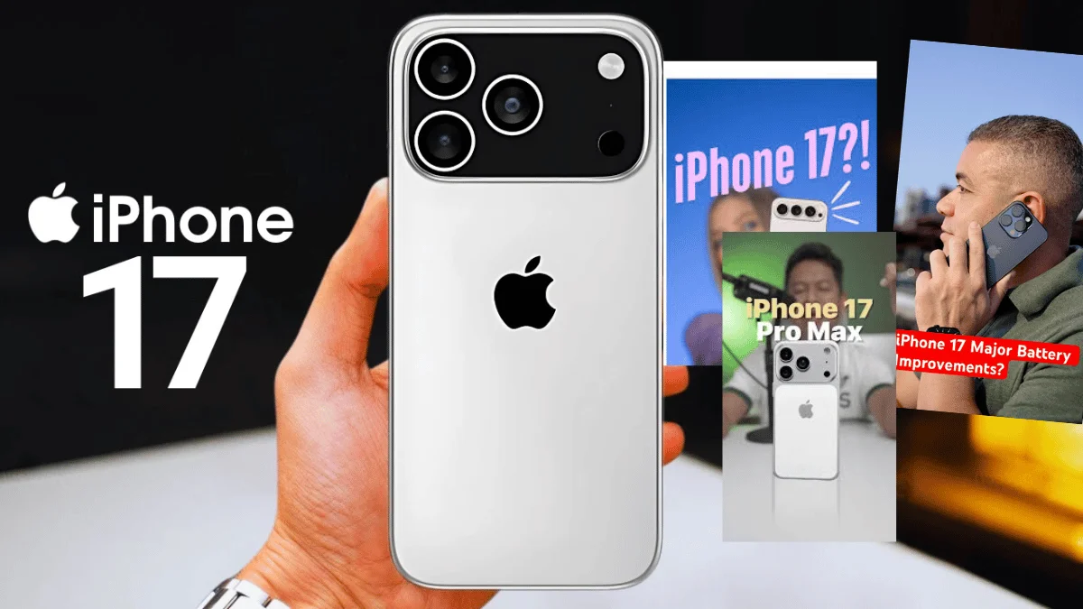 Multiple versions of videos to promote iPhone 17