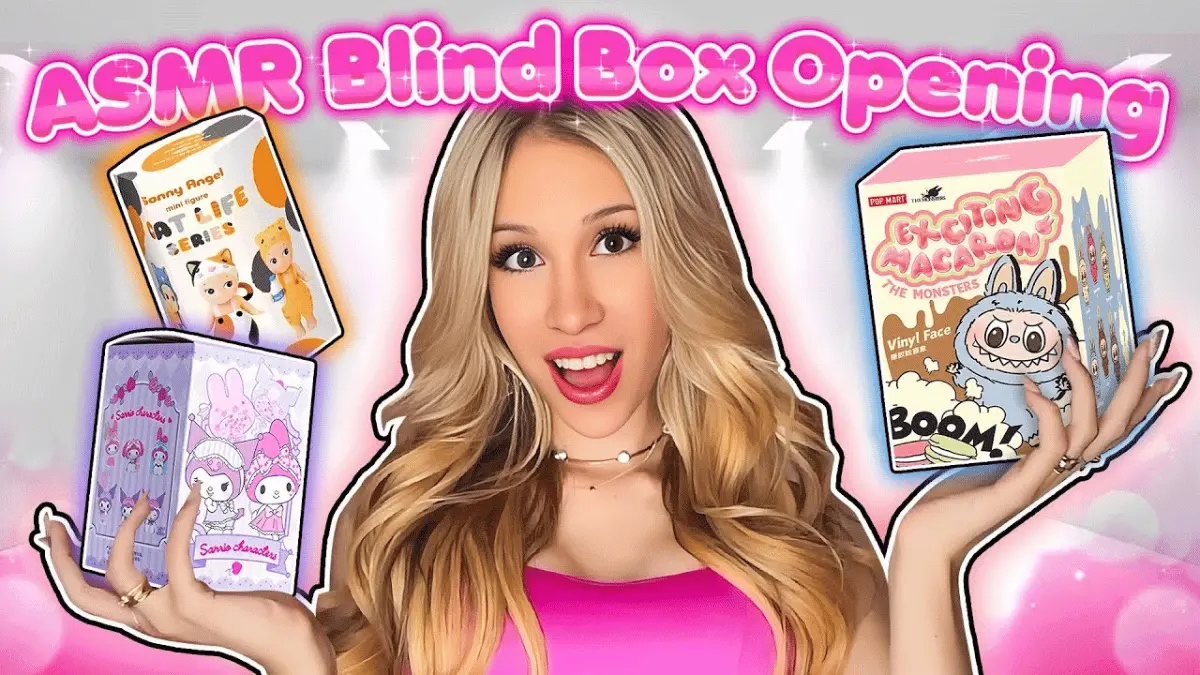 Packaging close-ups with ASMR sound effects to create a sensory experience