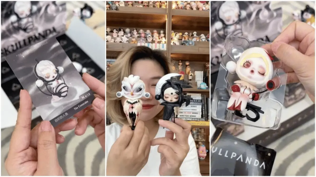 Short-form videos show blindbox collecting as a social experience
