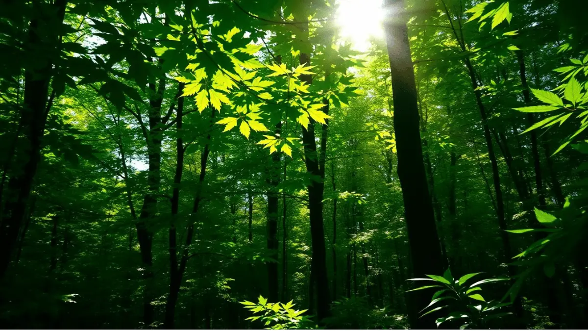 Dappled light filtering through tree leaves can cause uneven tones