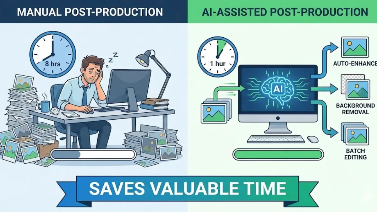 AI tools with human editors can save time